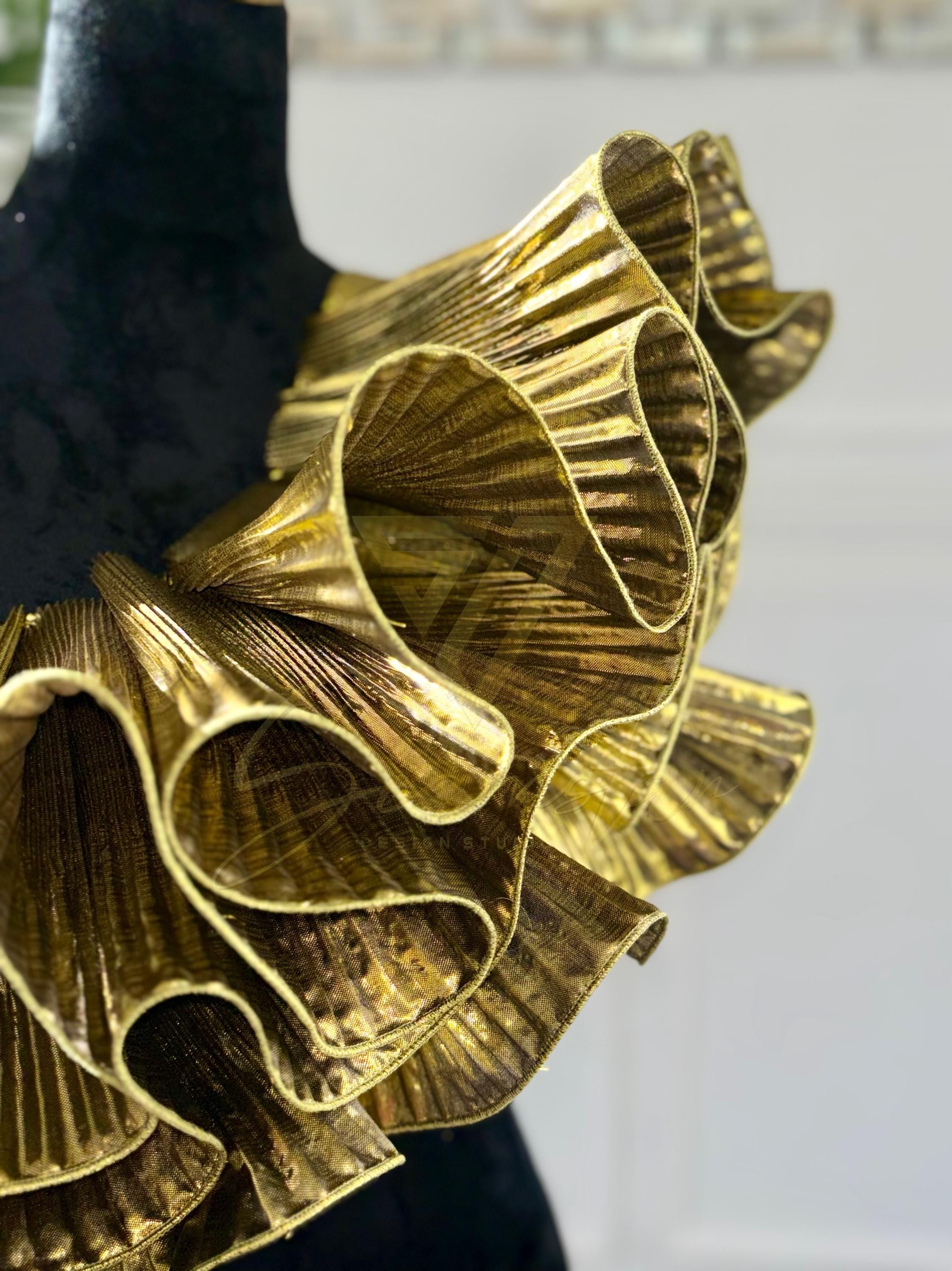 Gold Fabric Trim - Etsy