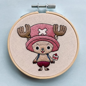 Hand Embroidered Tony Chopper (One Piece)