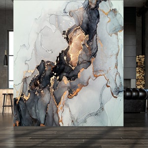 Marble Wandbild Tapete Schälen und Aufkleben Luxus Tapete 3d Tapete Abstrakte Wandkunst Abnehmbares Wandbild Kostenloser Versand Weltweit Bild 7