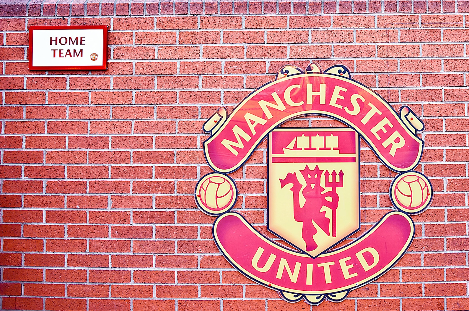 Manchester United Wallpaper Football Mural Wallpaper 3D Etsy