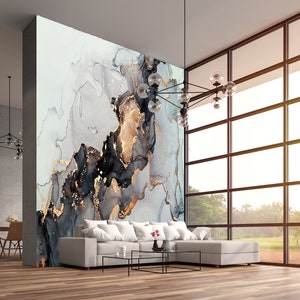 Marble Wandbild Tapete Schälen und Aufkleben Luxus Tapete 3d Tapete Abstrakte Wandkunst Abnehmbares Wandbild Kostenloser Versand Weltweit Bild 8