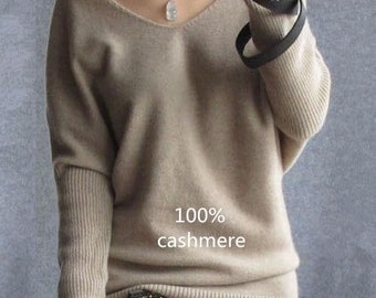 Cashmere Pullover Etsy