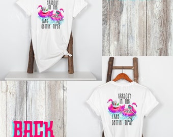 Errybody In The Lake Gettin' Tipsy Tshirt, Lake Life Shirt, Lake Days Shirt, Vacation Tee, Girls Trip Tee, Boat Life, Lake Party, Summer Tee