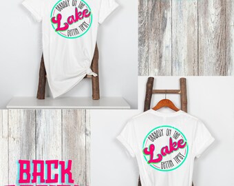 Errybody On The Lake Gettin' Tipsy T-shirt, Lake Shirt, Lake Days, Lake Life, Vacation Shirt, Getting Tipsy Shirt, Girls Trip, Bachelorette