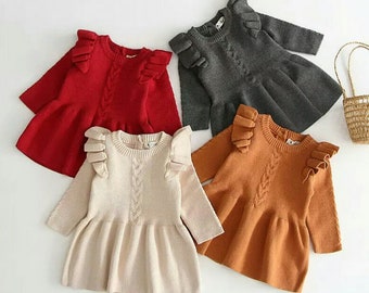 long sleeve warm dress