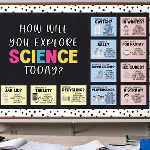 Real-World Science Bulletin Board Kit, Science Is Everywhere! Poster Set, PDF
