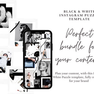 Canva Instagram Puzzle Template, Instagram Template Canva, Story ...