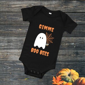 Gimme Boo Bees - Baby Bodysuit - Baby Onesie - One Piece - Baby Clothes - Hungry Baby - Baby Feeding - Funny - Boobies - Breast Milk