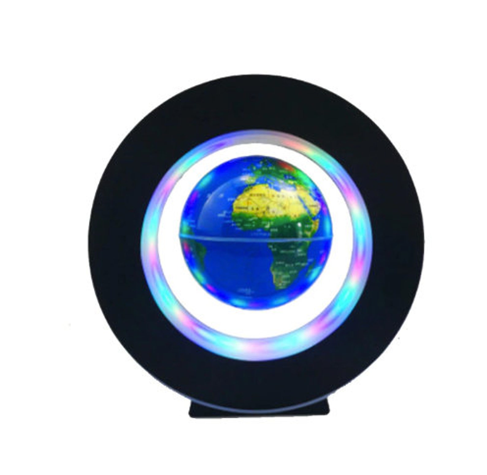 Levitating Spinning Globe Lamp Etsy