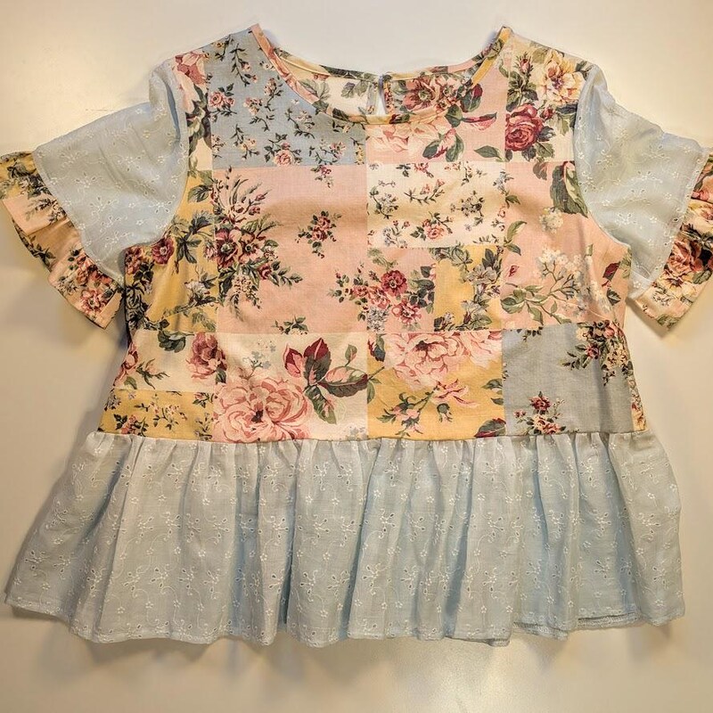 Romantic Floral Blouse
