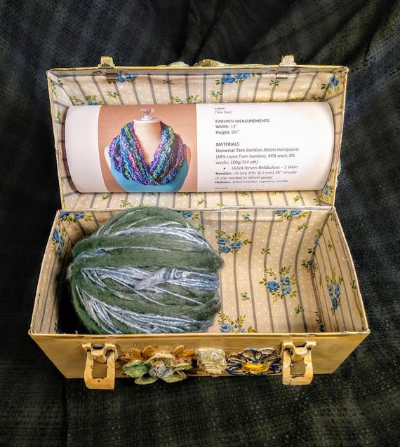 Vintage Retro Paper Mache Box, Lunchbox Purse, Purse,… Gem