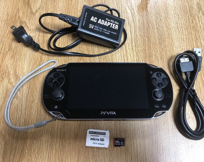 PS Vita CFW 3.60 Henkaku and Enso OLED Screen 128gb High Etsy