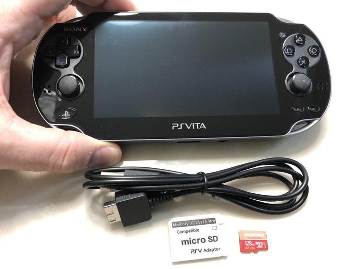 PS Vita, CFW 3.60 Henkaku and Enso, OLED Screen, 128gb High Memory Mod