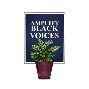 Amplify Black Voices Art Print