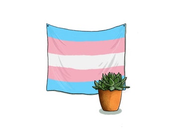 Trans Pride Art Print