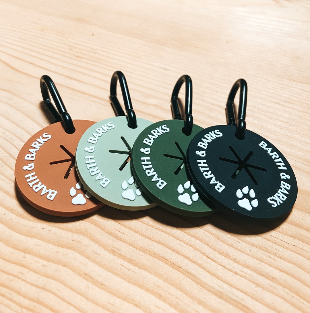 Dog Waste Bag Holder Poop Loop Pet Waste Bag Holder Silicone Etsy