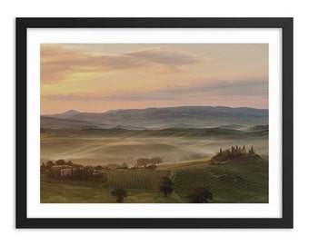 Toscaans - Reizen Poster - Landschap - Toscane Art Print - Decor PRINTABLE - Wall Art - Italië Print - Toscane Foto - DIGITAL Download
