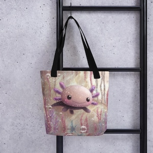 Axolotl Tote Bag