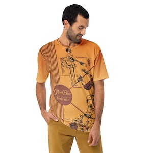 Retro Classics Yellow Vintage Pee Chee Folder All Over Print Men&#39;s t-shirt