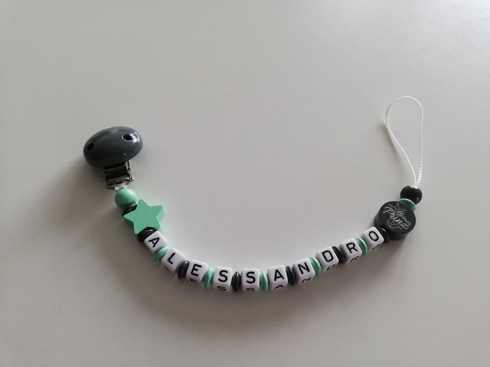 Pacifier Chains Individually Designed With Name No Name Etsy