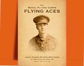 Royal flying corps RFC flying aces of WW1 James McCudden A3 A4 8X10 poster print