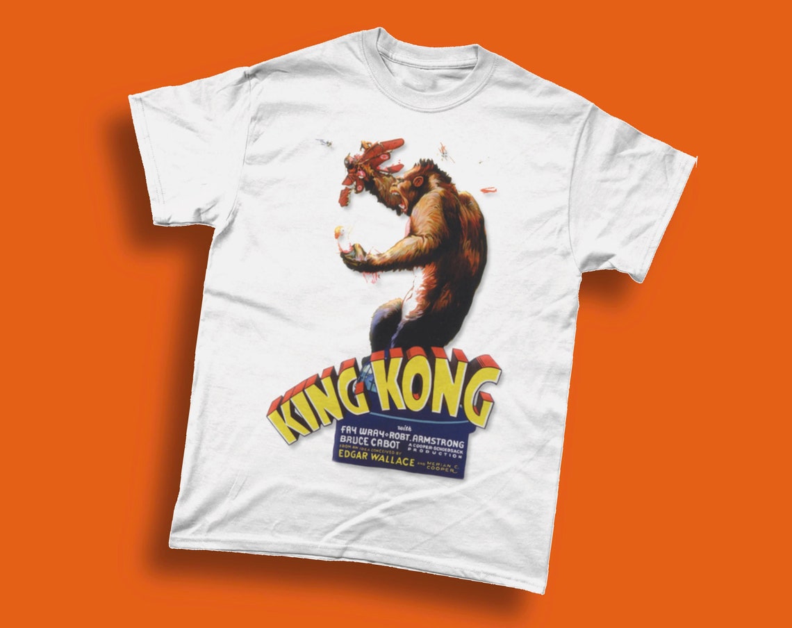 King Kong tshirt original movie poster unisex quality Etsy