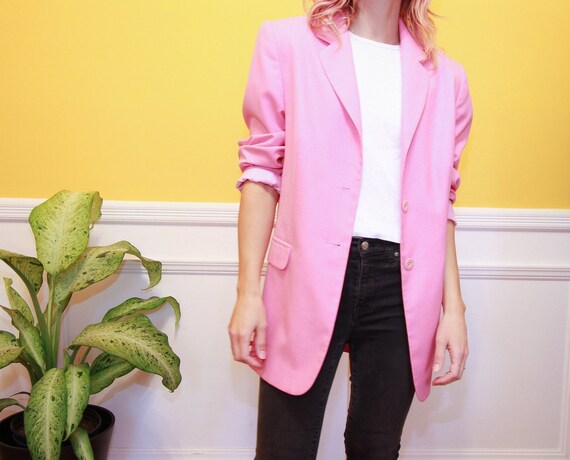 Andie Bubblegum blazer