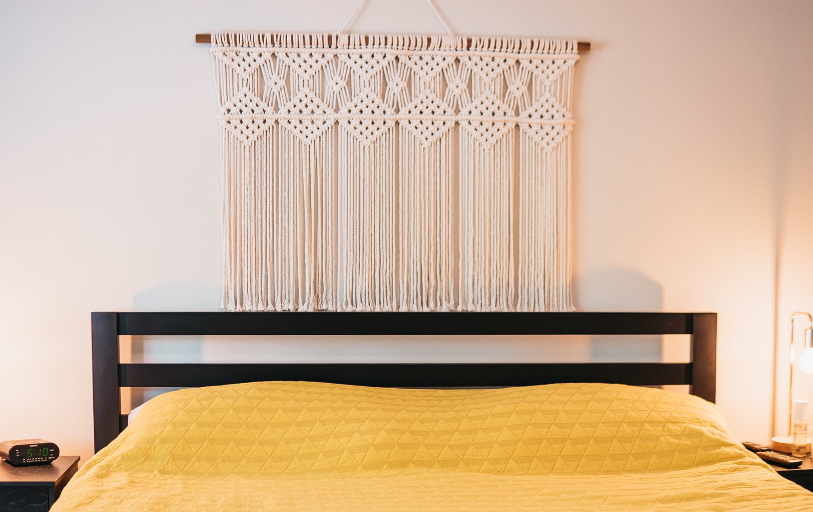 Macrame Headboard The Rachel Extra Large Macrame Etsy