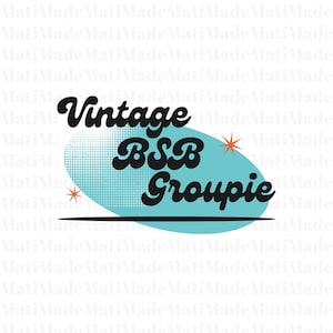 Back Street Boys SVG, JPEG, PNG digital download