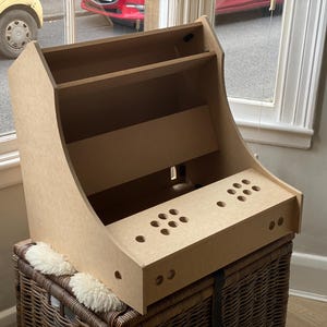 24” Bartop Arcade Schrank Design Plan mit Fusion360 CAD Projekt Datei und DXF RetroPie MAME Gaming