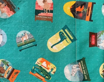 National Parks snow globes Dog Bandana