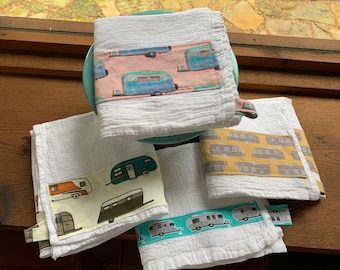 Travel trailer tea towel