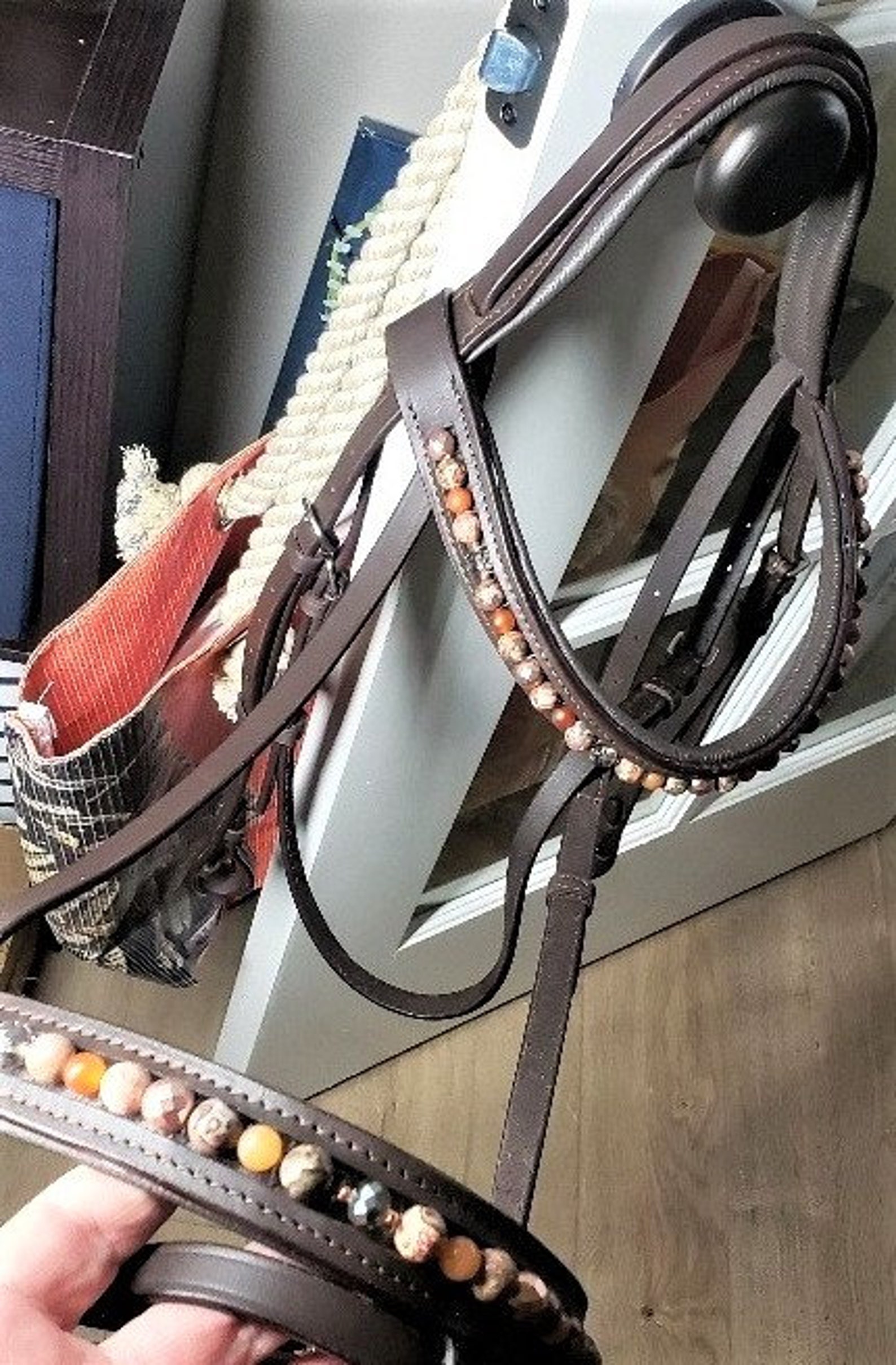 Hand Beaded Bridle Horse Bridle Horse Tack Fancy Bridle Etsy