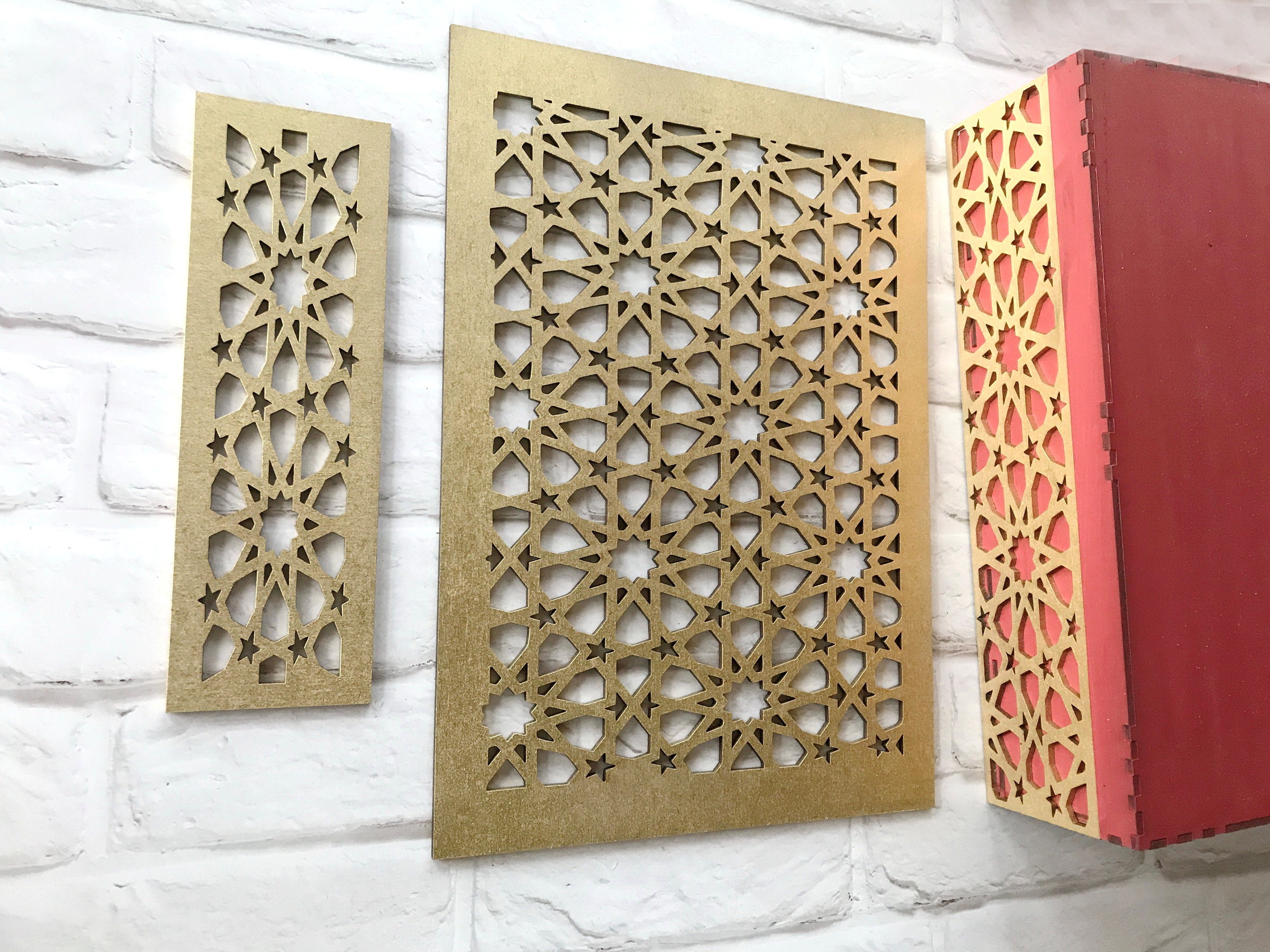 A4 / Letter Sized Box Fancy Outer SVG / Laser Designs SVG