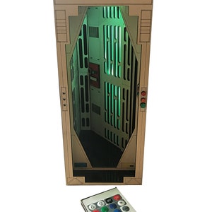 Star Wars Book Nook - Death Star Empire Korridor Regal Display / Diorama - Laser Cut oder CNC digitale SVG Datei