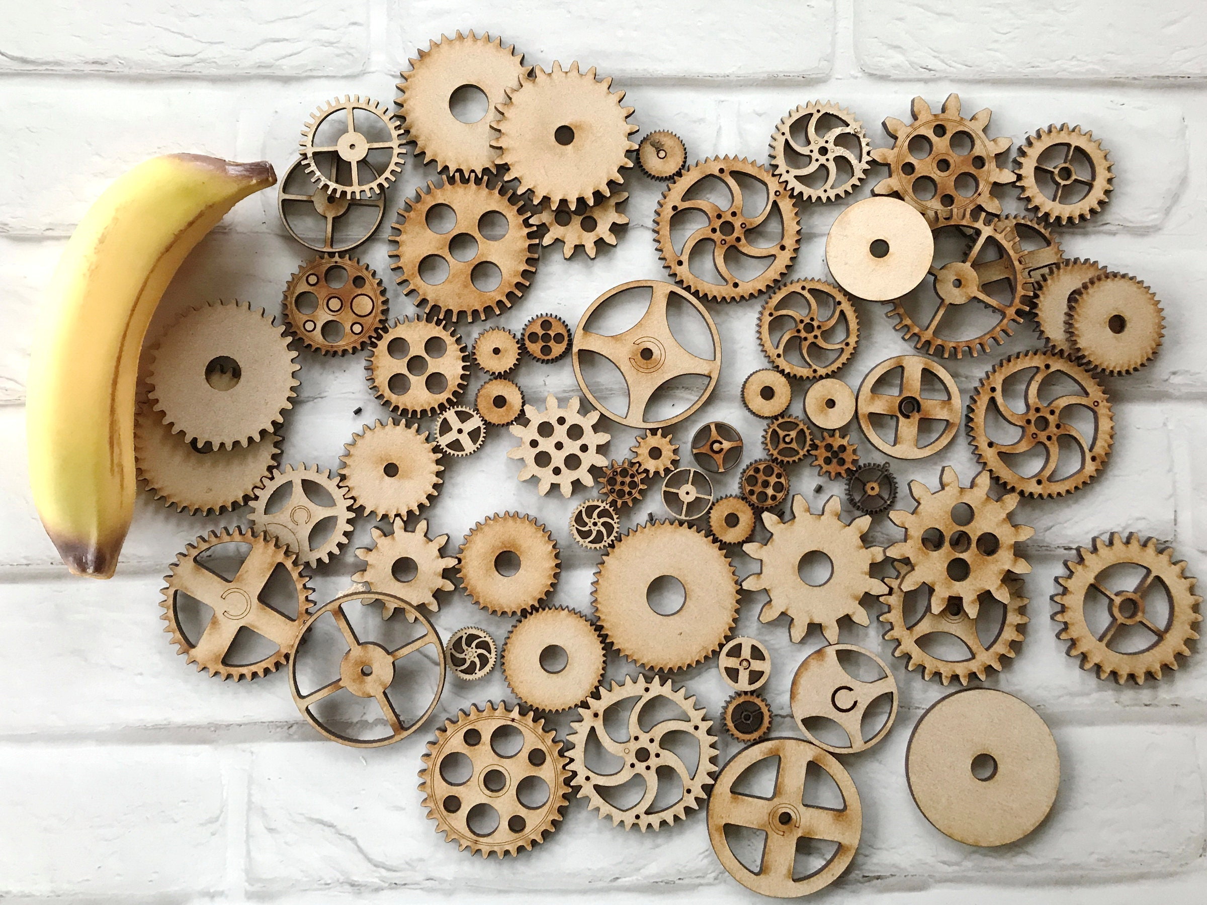 Wooden gear clock kit - Etsy 日本 Wooden gear clock kit - Etsy 日本