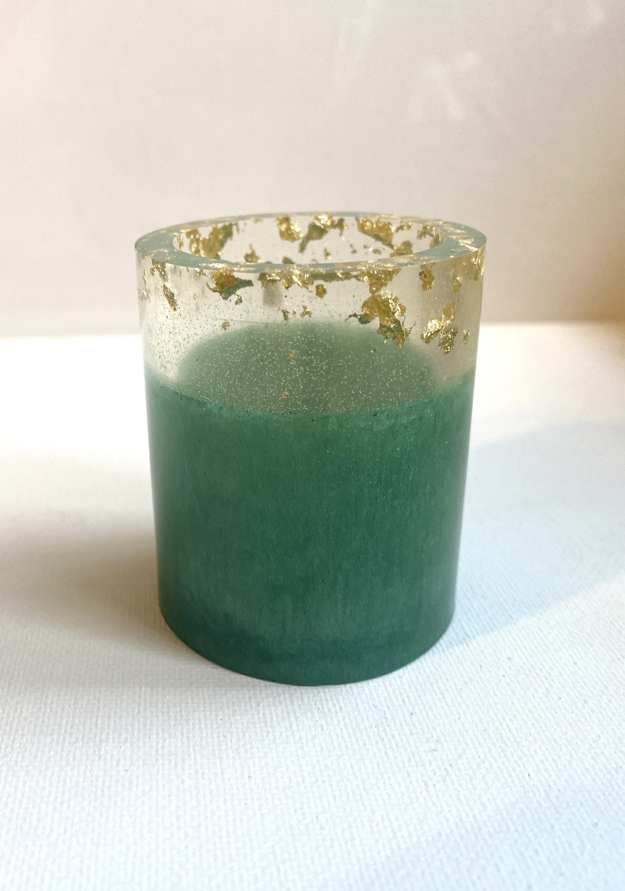 Gold Flake Handmade Storage Jars and Holders Etsy