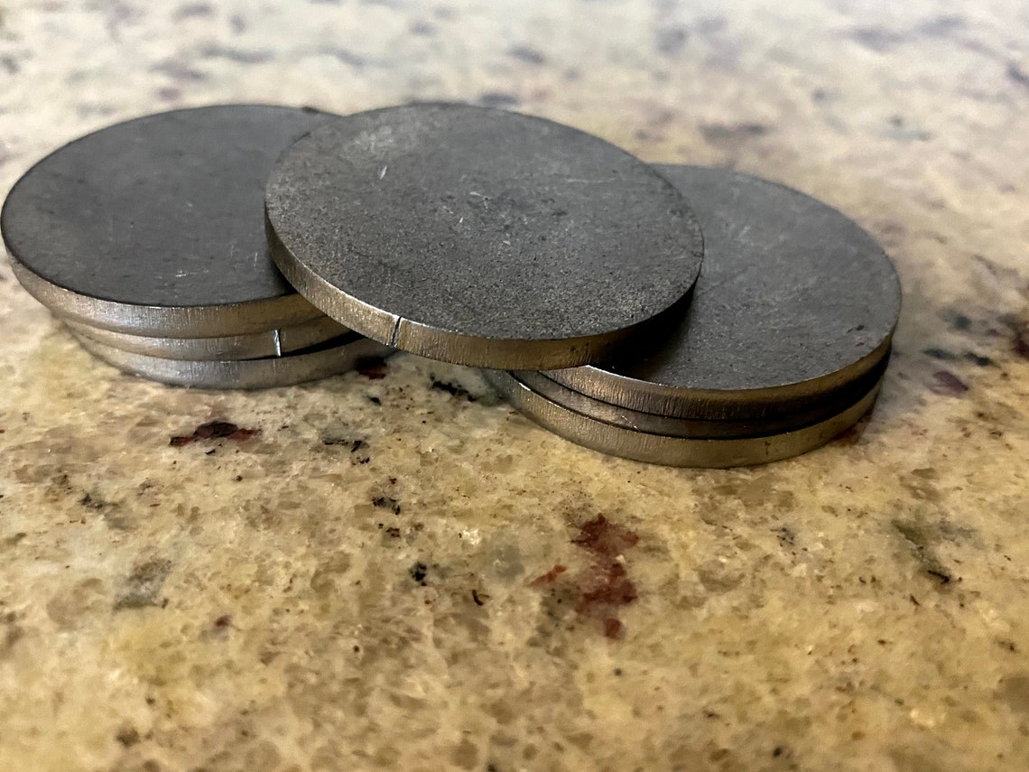Mild Steel Discs 1/8 Thick Discs 8 Gauge Heavy Duty Etsy