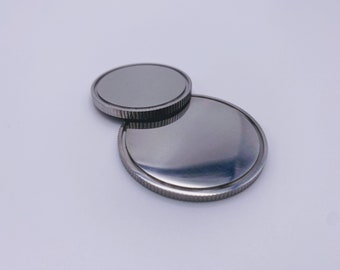 10Pcs Brass Laser Engraving Blanks Custom Challenge Coin Blanks 40mm