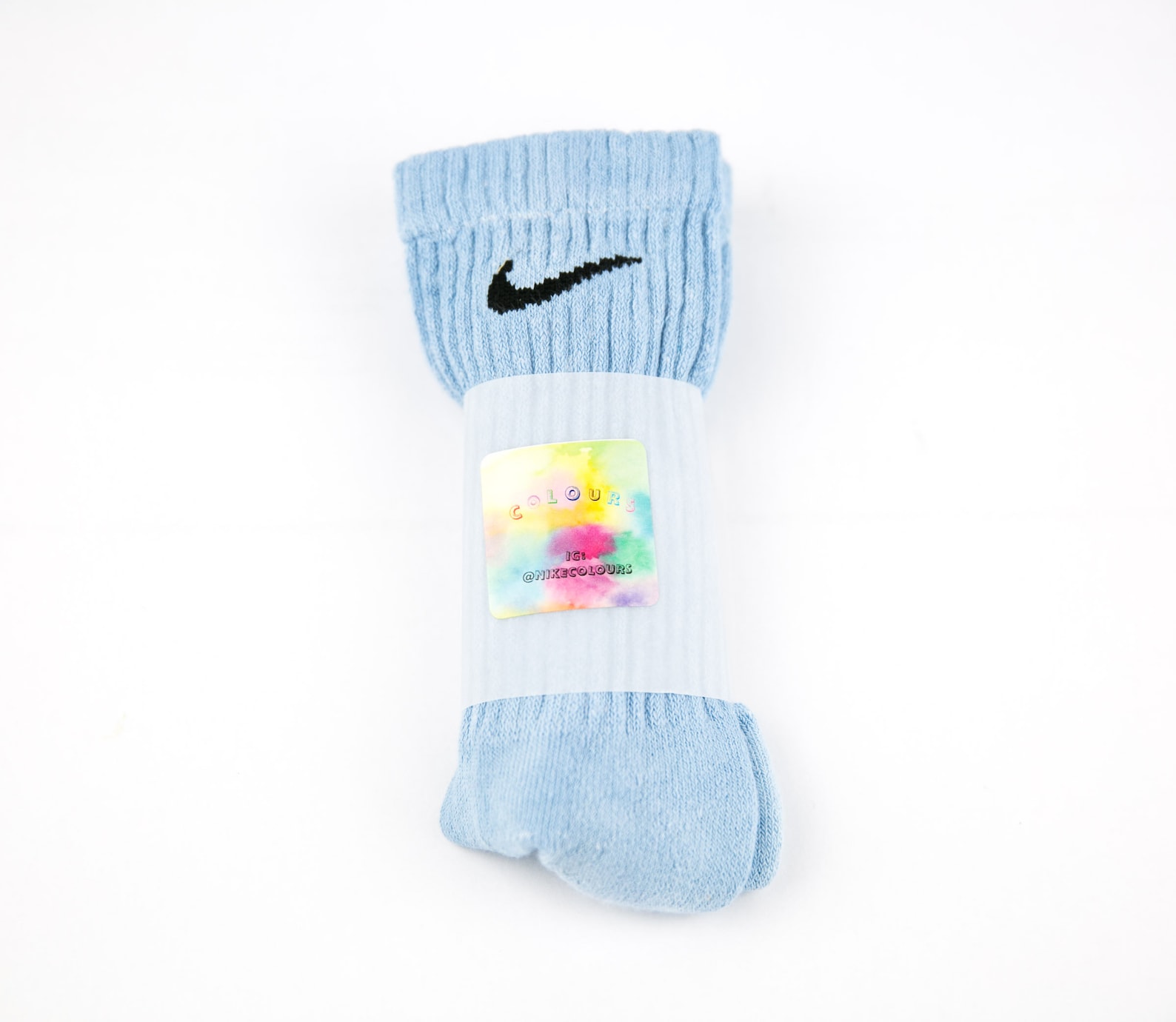 pastel tie dye socks