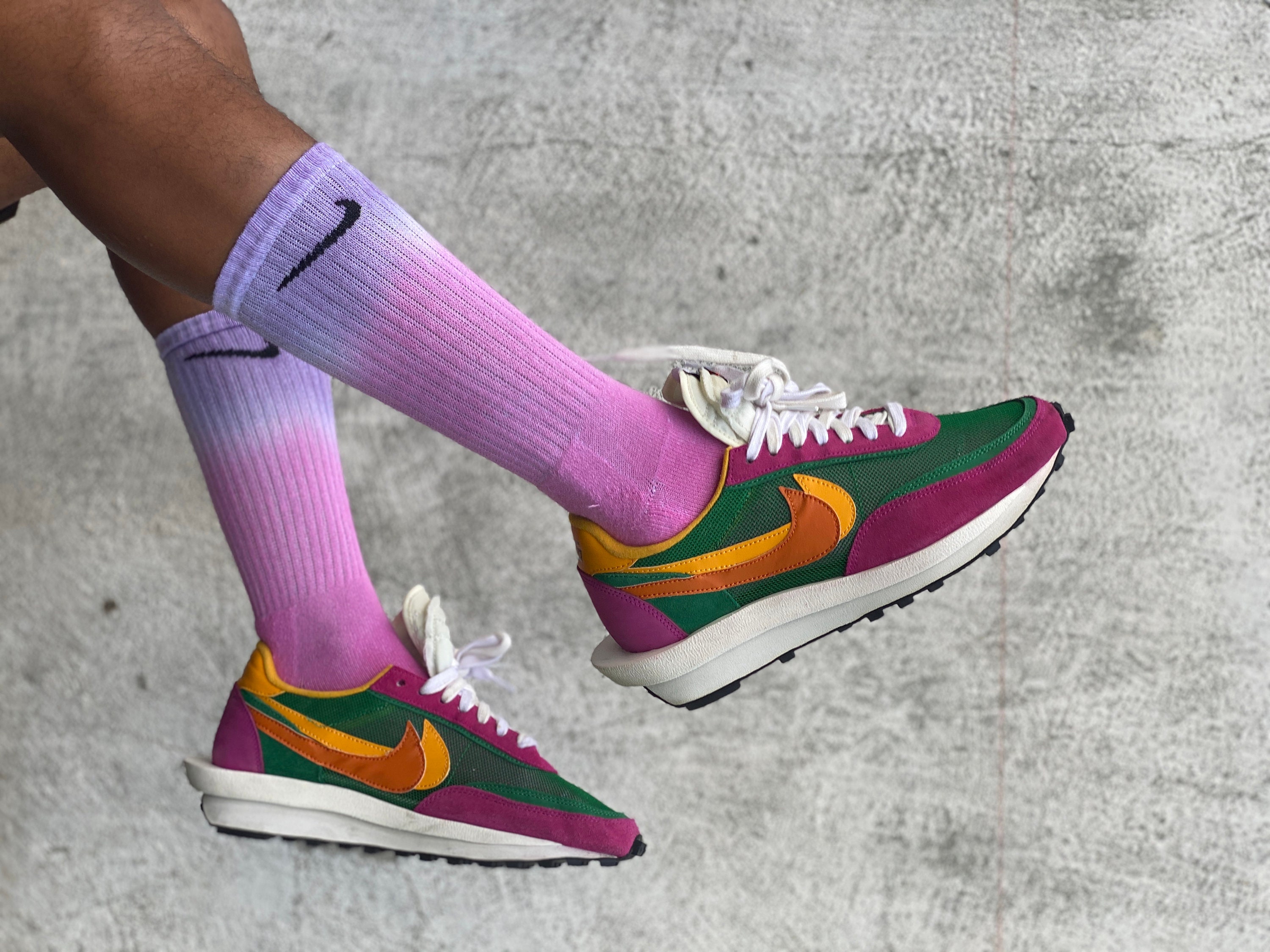 Nike Double Dipped Dye Socks | Etsy