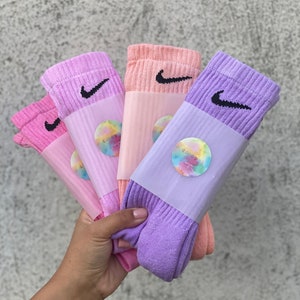 Nike Pastel Patina Tie Dye Socks - Etsy