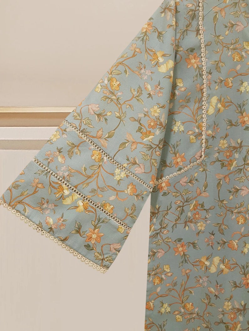 Agha Noor 2 Piece Lawn Shirt & Dupatta main image 0