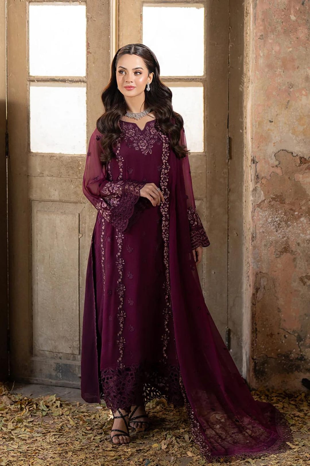 chiffon dresses pakistani 2016 Baroque-Luxury-Chiffon-Vol-4 Eid-Ul-Adha-Collection-2016 -2017-www.she-styles.blogspot.com-06