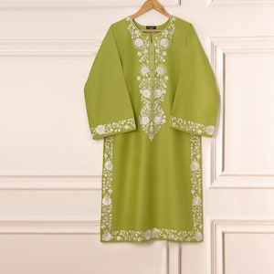 Agha Noor Original 2 Piece Lawn Embroidered Shirt & Pant Pakistani Indian Bangladeshi Designer Ready To Wear