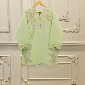 agha noor green dress Agha noor bridal Wear