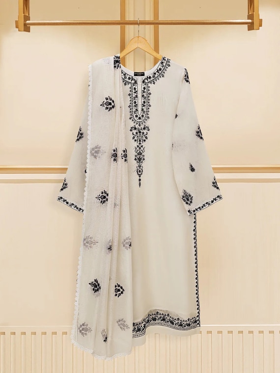 white christmas dresses Wahajmkhan | Sitara Formals main image 0