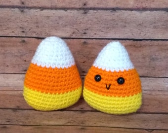 Crochet candy corn | Halloween plush | Fall holiday plush