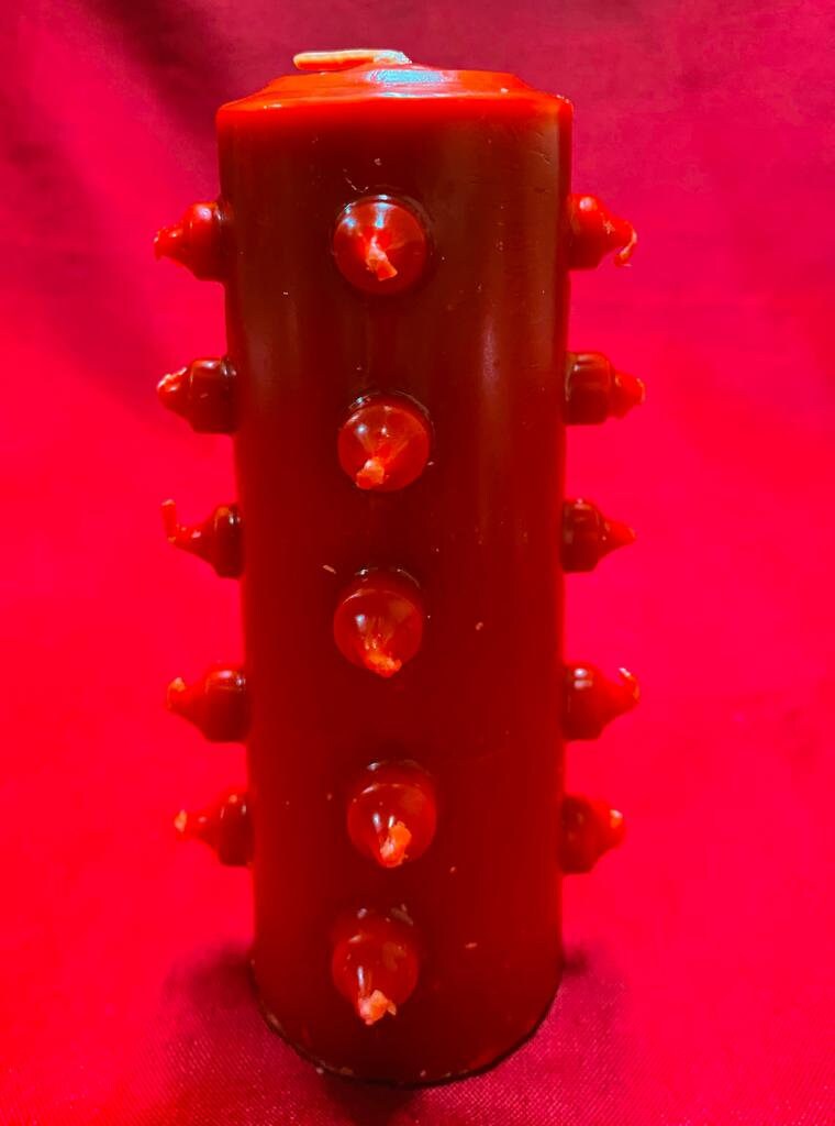 Altar Candle Ritual Candle Candle 21 wicks Red Etsy