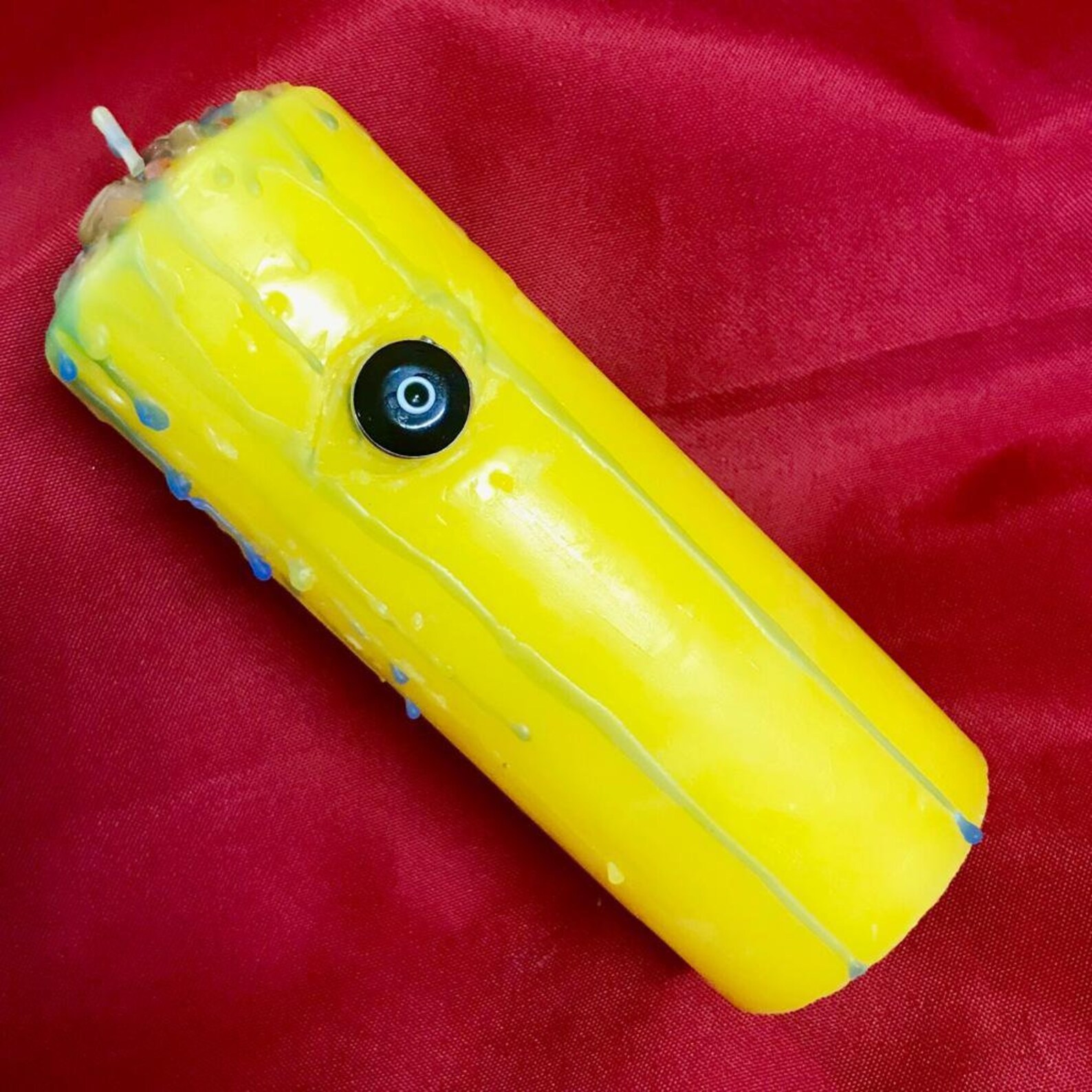 Altar Candle Ritual Candle Handmade Candle Turkish Eye Etsy